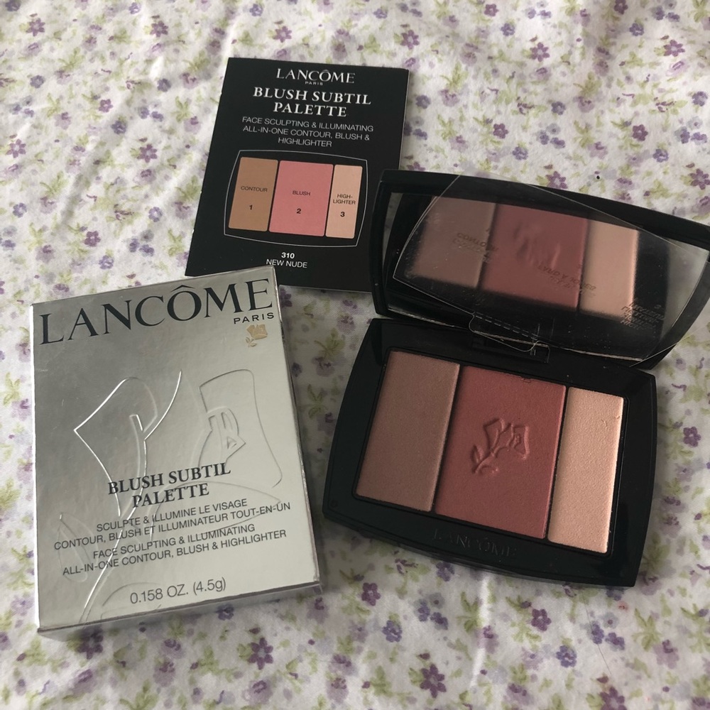 NIB Lancôme All-In One Blush Subtil Palette
